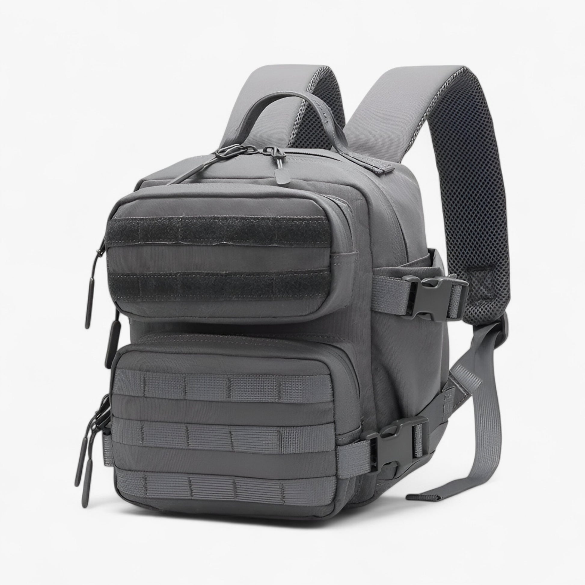 Unisex Rugzak met Verstelbare Schouderbanden - Rugzakken - Grijs - Unisex Rugzak met Verstelbare Schouderbanden. - Outdoor Craft