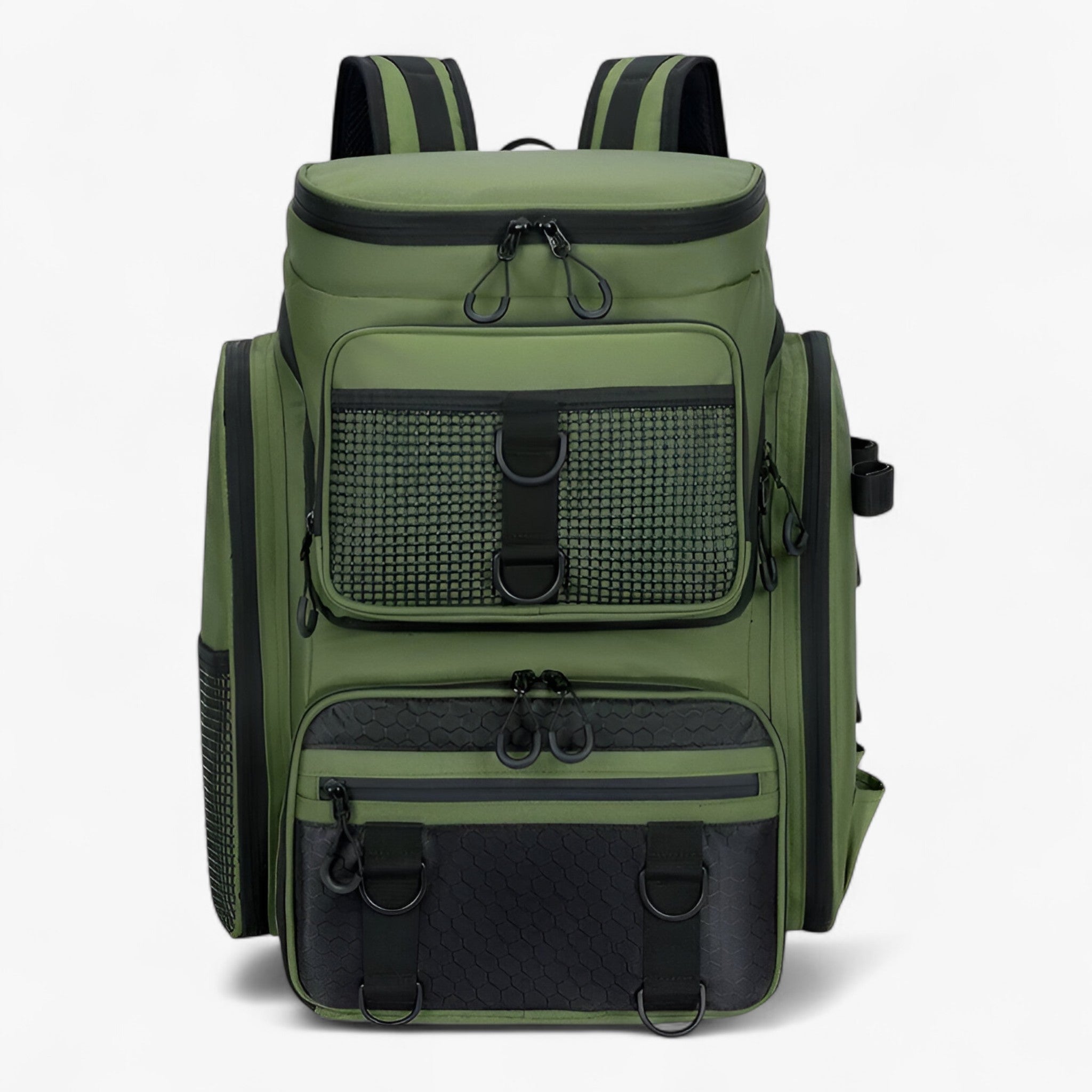 Visserszak 50L Oxford Materiaal Waterdicht - Visspullen en tackle tassen - Groen - Visspullen en tackle tassen : Visserszak 50L Oxford Materiaal Waterdicht in Groen van Outdoor Craft - Outdoor Craft