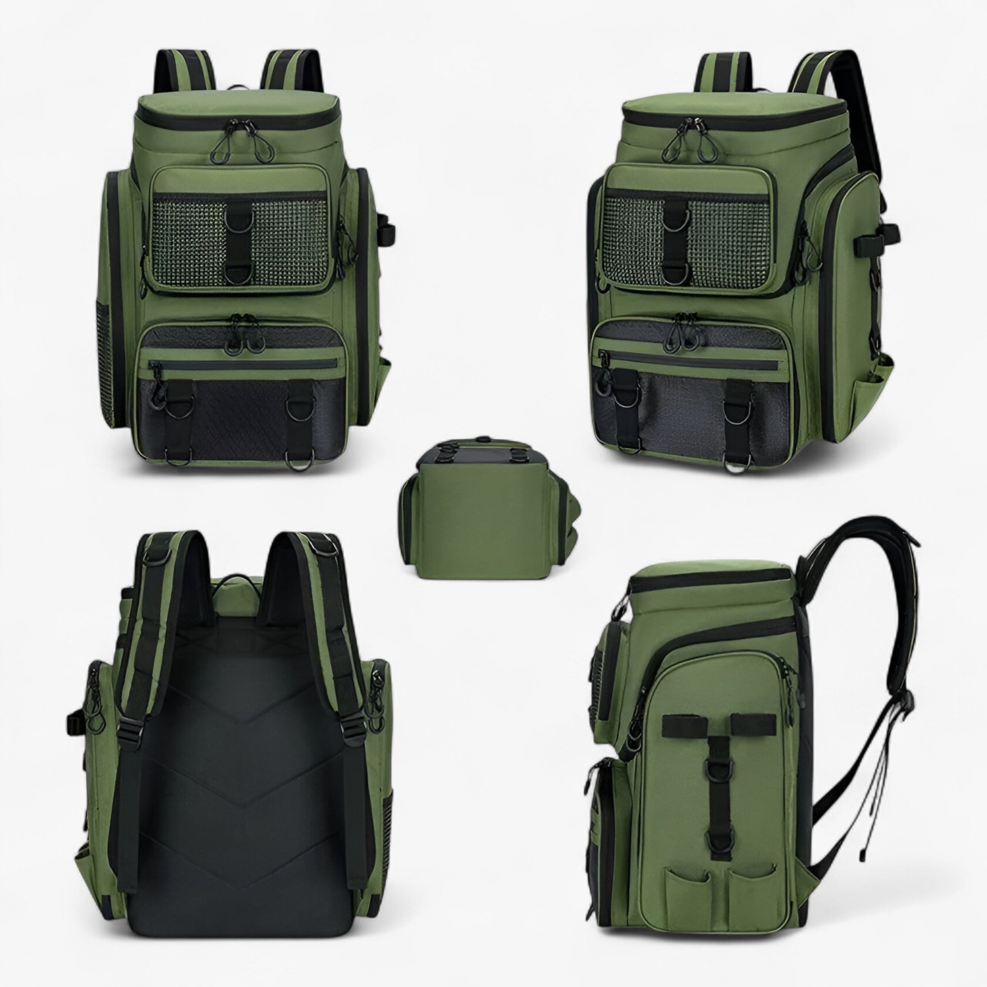 Visserszak 50L Oxford Materiaal Waterdicht - Visspullen en tackle tassen - Zwart - Visspullen en tackle tassen : Visserszak 50L Oxford Materiaal Waterdicht in van Outdoor Craft - Outdoor Craft