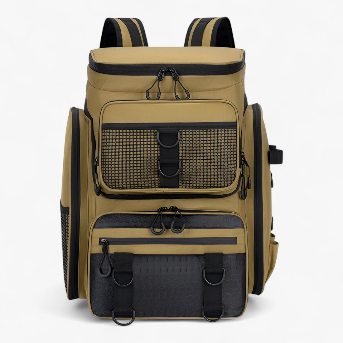 Visserszak 50L Oxford Materiaal Waterdicht - Visspullen en tackle tassen - Khaki - Visspullen en tackle tassen : Visserszak 50L Oxford Materiaal Waterdicht in Khaki van Outdoor Craft - Outdoor Craft