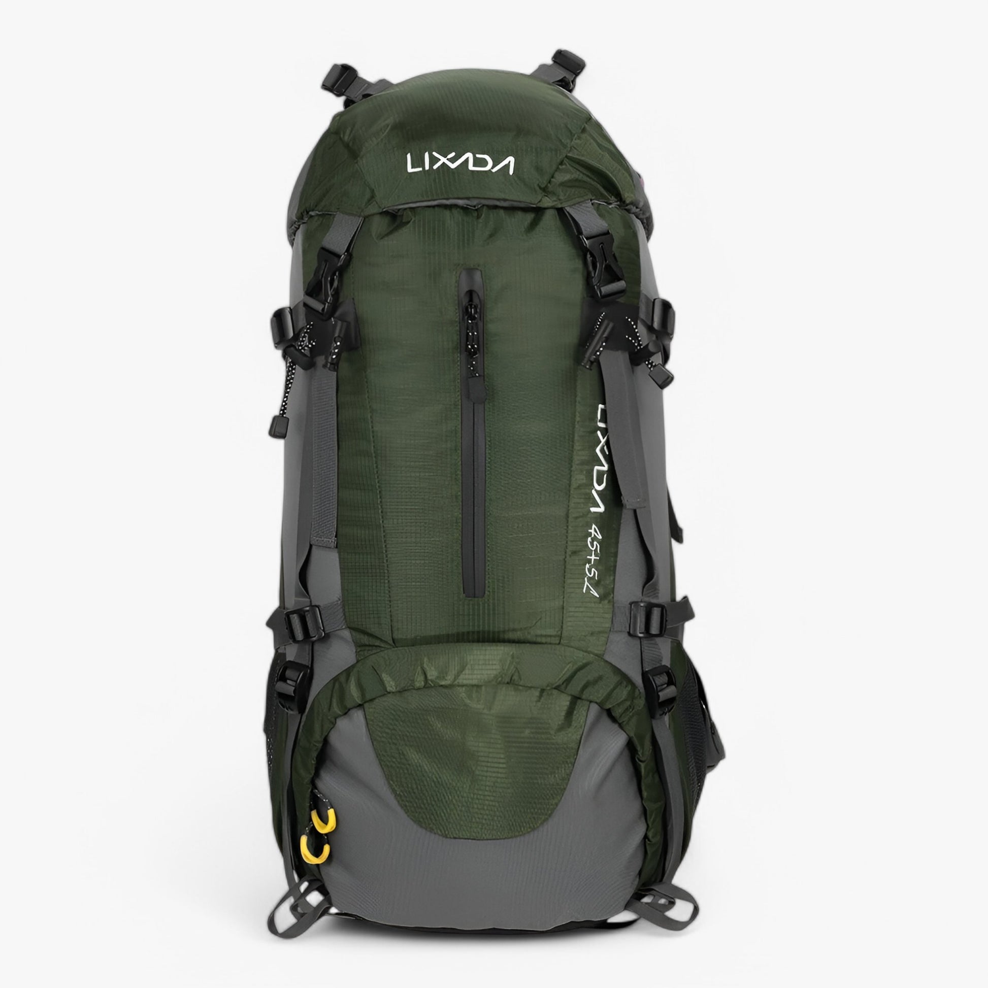Wandelrugzakken : Waterdichte 50L Rugzak voor Trekking en Camping in Legergroen van Outdoor Craft