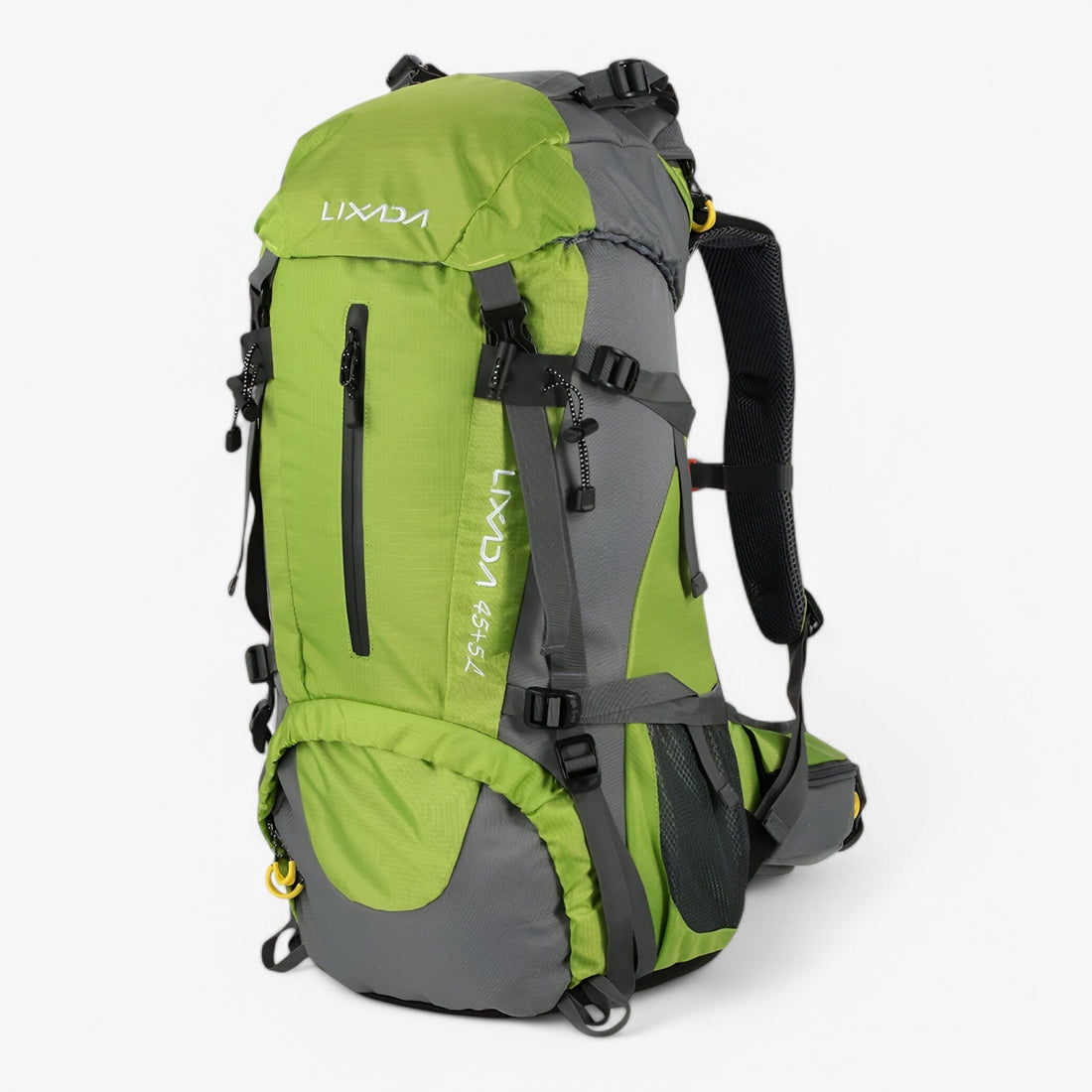 Wandelrugzakken : Waterdichte 50L Rugzak voor Trekking en Camping in Groen van Outdoor Craft