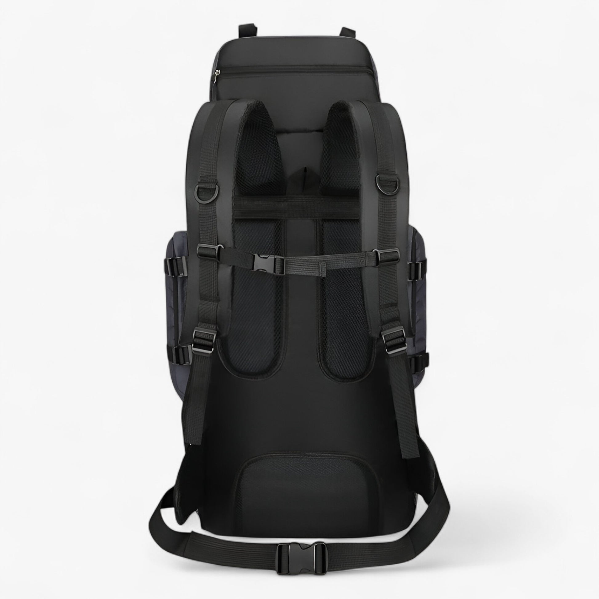 Waterdichte Nylon Rugzak voor Mannen en Vrouwen - Rugzakken - 90L Zwarte Tas - Waterdichte Nylon Rugzak voor Mannen en Vrouwen. - Outdoor Craft