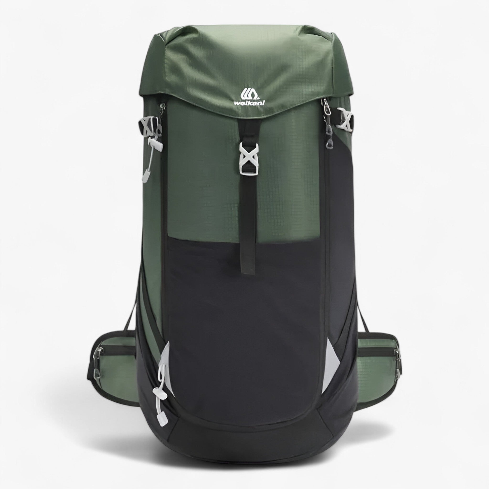 Unisex nylon wandelrugzak