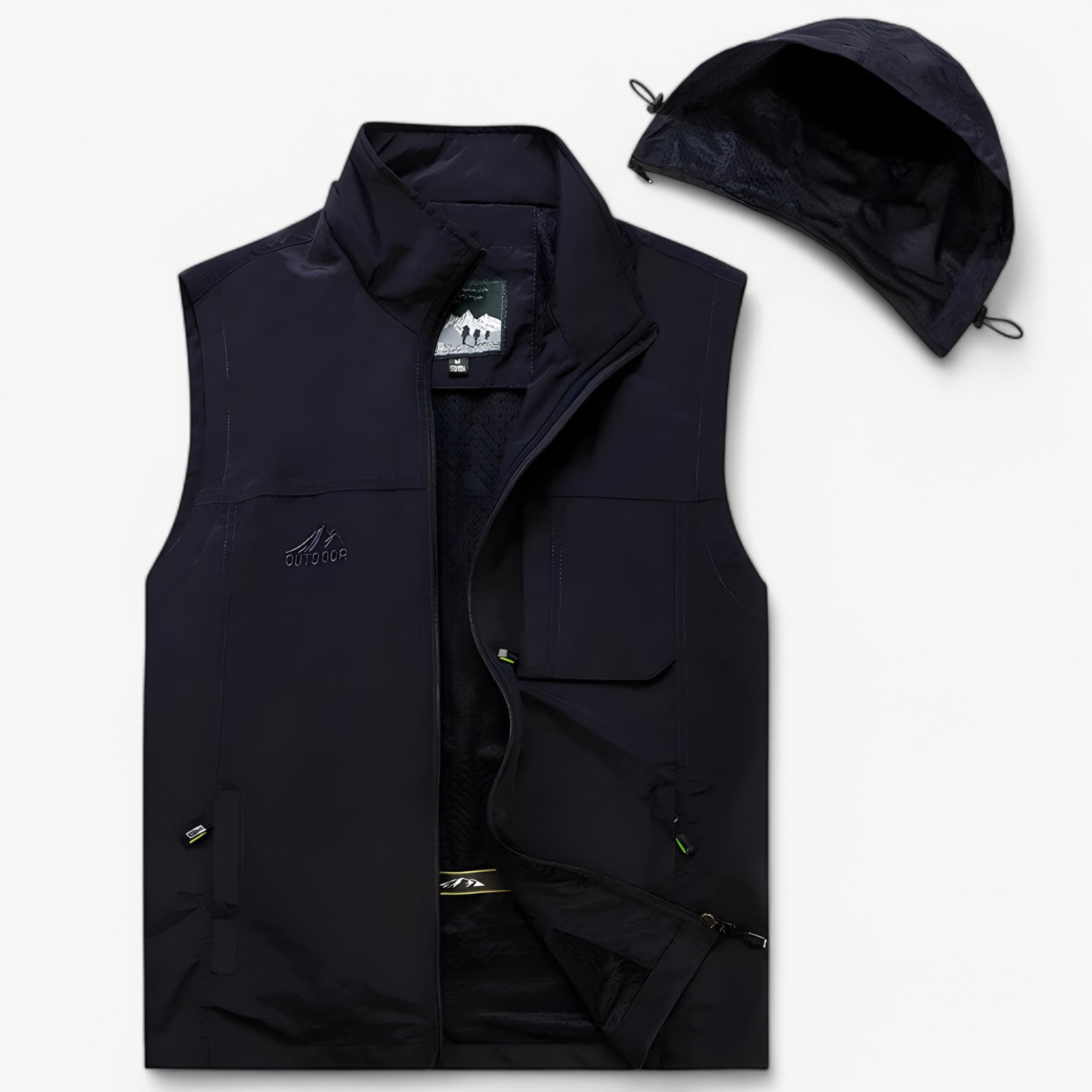 Ademend Multi-pocket Vissersvest